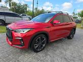 Thumbnail of 2025 Red INFINITI QX50