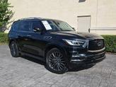 Thumbnail of 2024 Mineral Black INFINITI QX80