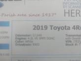 Thumbnail of 2019 White Toyota 4Runner