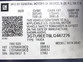 Thumbnail of 2020 Pacific Blue Metallic GMC Sierra 1500