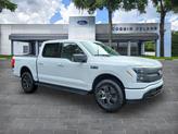 Thumbnail of 2025 Space White Metallic Ford F-150 Lightning