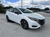 Thumbnail of 2025 Aspen White Tricoat Nissan Versa