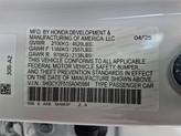 Thumbnail of 2025 Platinum White Pearl Honda Accord Hybrid