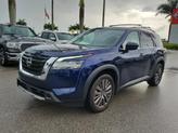 Thumbnail of 2023 Deep Ocean Blue Pearl Nissan Pathfinder