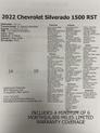 Thumbnail of 2022 Black Chevrolet Silverado 1500
