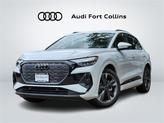 Photo of 2025 Glacier White Metallic Audi Q4 e-tron