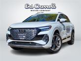 Photo of 2024 Glacier White Metallic Audi Q4 e-tron