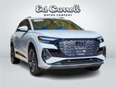 Thumbnail of 2024 Glacier White Metallic Audi Q4 e-tron