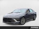 Photo of 2025 Carbon Blue Hyundai SONATA Hybrid
