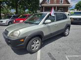 Photo of 2006 Platinum Green Hyundai TUCSON