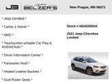 Thumbnail of 2021 Bright White Clearcoat Jeep Cherokee