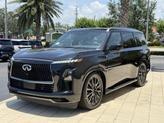 Thumbnail of 2025 Mineral Black INFINITI QX80