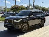 Thumbnail of 2024 Mineral Black INFINITI QX80