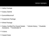 Thumbnail of 2024 Crystal White Pearl Subaru Forester