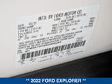Thumbnail of 2022 STAR WHITE MET TRI-COAT Ford Explorer