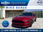 Photo of 2021 Burgundy Ford Mustang