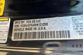 Thumbnail of 2022 Black Clearcoat Jeep Wrangler Unlimited