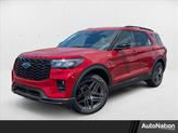 Photo of 2025 Rapid Red Metallic Tinted Clearcoat Ford Explorer