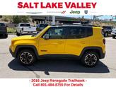 Thumbnail of 2016 Solar Yellow Jeep Renegade