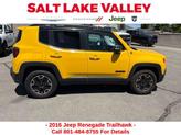 Thumbnail of 2016 Solar Yellow Jeep Renegade