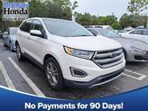 Photo of 2018 White Platinum Ford Edge