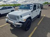 Photo of 2022 Bright White Clearcoat Jeep Wrangler Unlimited 4xe