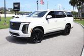 Photo of 2025 Crystal White Tricoat Cadillac Escalade