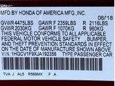 Thumbnail of 2018 Radiant Red Metallic Honda Accord