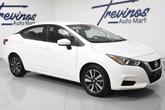 Photo of 2022 Aspen White Tricoat Nissan Versa