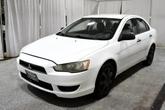 Thumbnail of 2009 White Mitsubishi Lancer