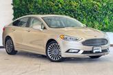 Photo of 2017 White Gold Ford Fusion Hybrid
