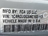 Thumbnail of 2022 Destroyer Gray Clearcoat Dodge Durango