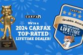 Thumbnail of 2024 Cardinal Red Metallic Nissan Frontier