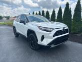 Thumbnail of 2024 White Toyota RAV4 Hybrid