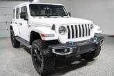 Thumbnail of 2022 Bright White Clearcoat Jeep Wrangler Unlimited 4xe