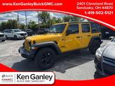 Photo of 2021 Baja Yellow Clearcoat Jeep Wrangler Unlimited