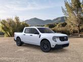 Thumbnail of 2025 Space White Metallic Ford Maverick