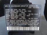 Thumbnail of 2025 Deep Black Pearl Volkswagen Atlas