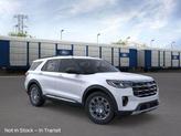 Thumbnail of 2025 Space White Metallic Ford Explorer