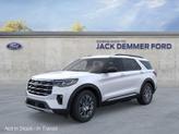 Photo of 2025 Space White Metallic Ford Explorer