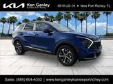 Photo of 2025 Sapphire Blue Kia Sportage