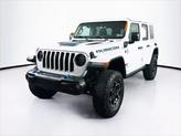 Thumbnail of 2022 Bright White Clearcoat Jeep Wrangler Unlimited 4xe
