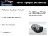 Thumbnail of 2023 Super Black Nissan Titan