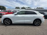 Thumbnail of 2021 Glacier White Metallic Audi Q8