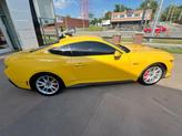 Thumbnail of 2024 Yellow Splash Metallic Tri-coat Ford Mustang