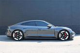 Thumbnail of 2025 Volcano Grey Metallic Porsche Taycan
