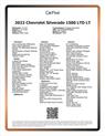 Thumbnail of 2022 Black Chevrolet Silverado 1500