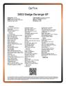 Thumbnail of 2022 White Knuckle Clearcoat Dodge Durango