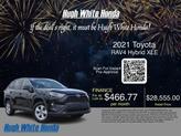 Thumbnail of 2021 Midnight Black Metallic Toyota RAV4 Hybrid