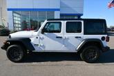Thumbnail of 2024 Bright White Clearcoat Jeep Wrangler